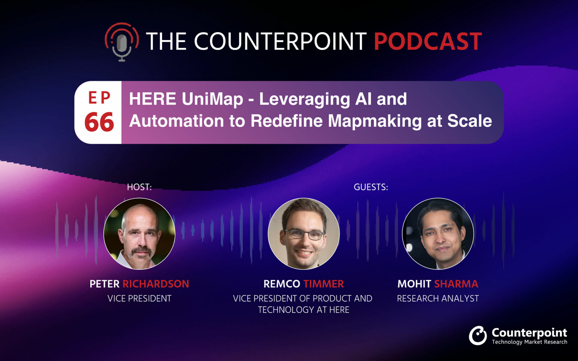 Podcast #66: HERE UniMap – Leveraging AI and Automation to Redefine Mapmaking at Scale