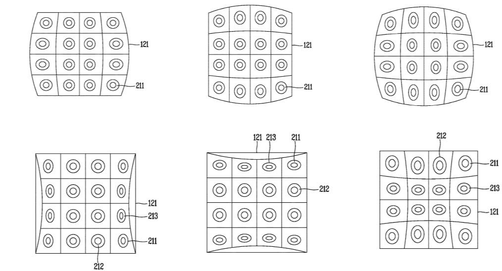 lg patent multiple cameras