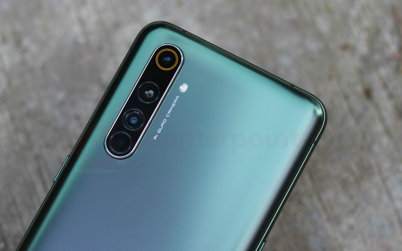 Counterpoint realme x50 pro 5g审查摄像头