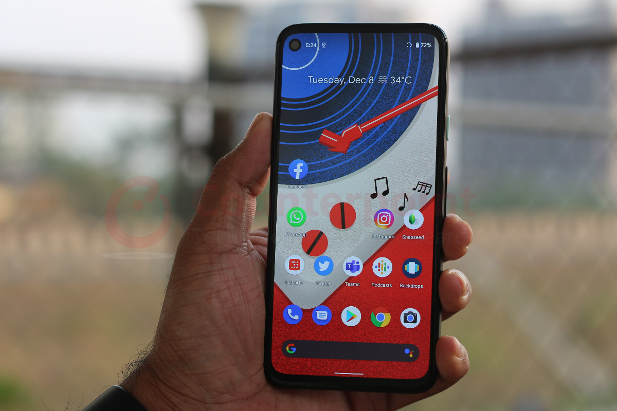 counterpoint google pixel 4a review front