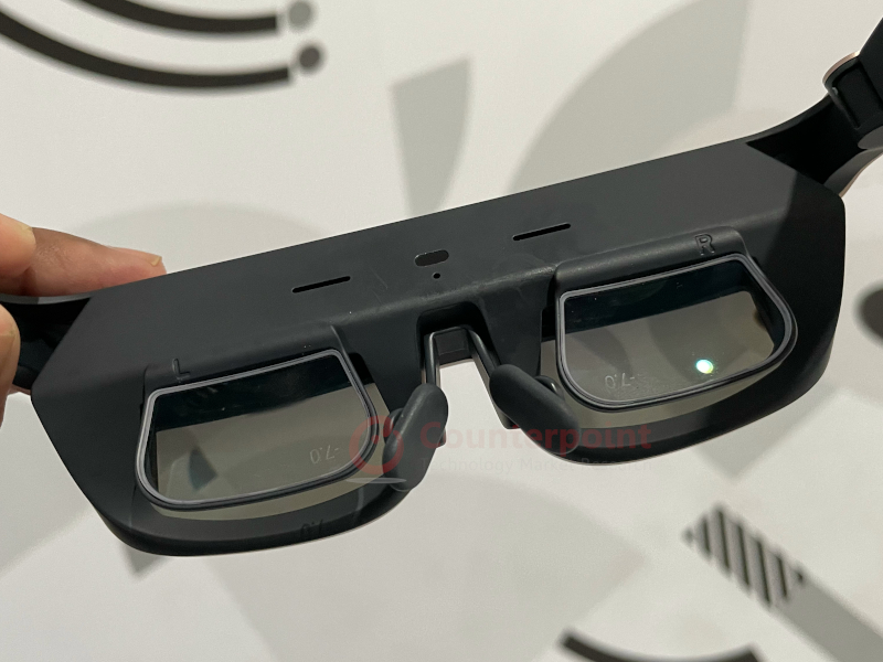 counterpoint oppo ar glass lenses mwc 2022